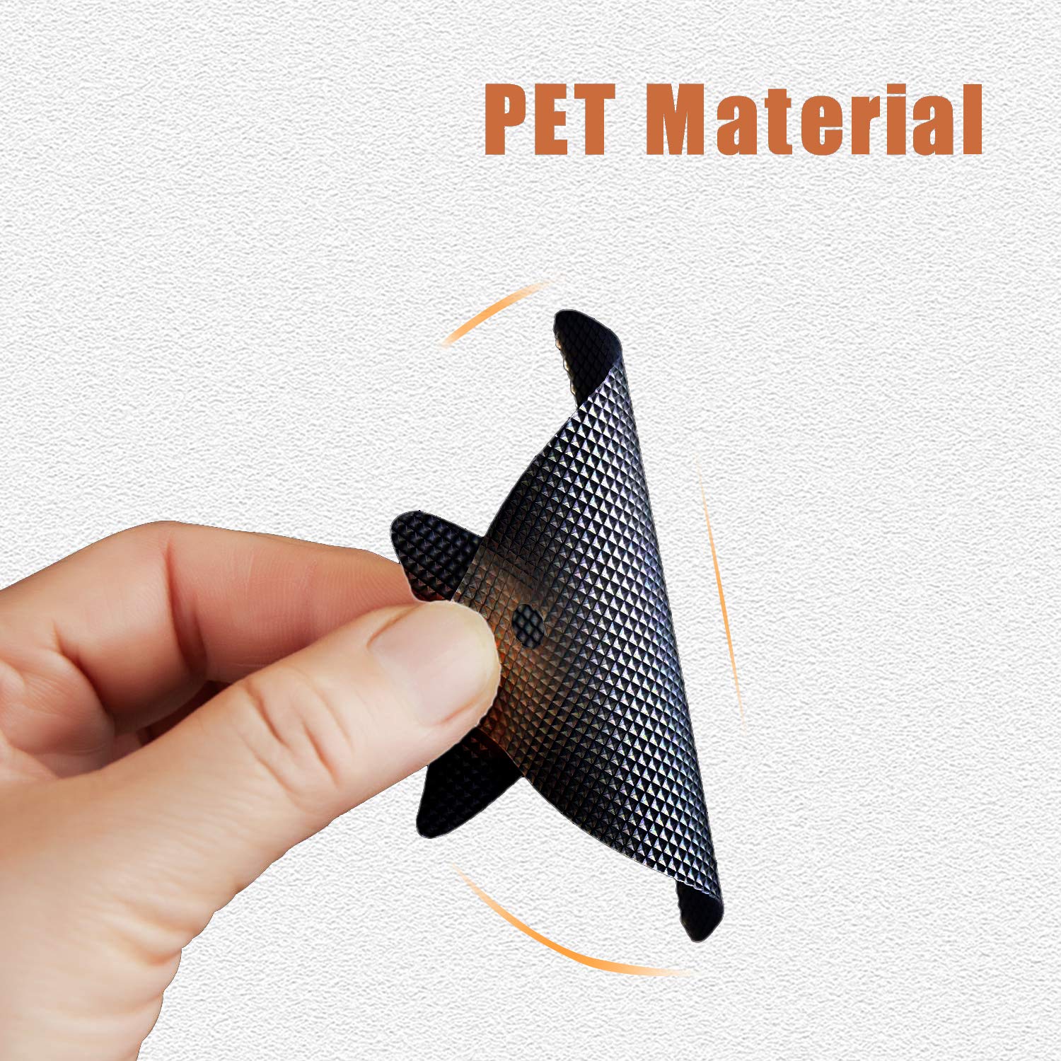 Bathtub Stickers Non-Slip  24 PCS Safety Shower Treads Adhesive Appliques with Premium Scraper (Black)